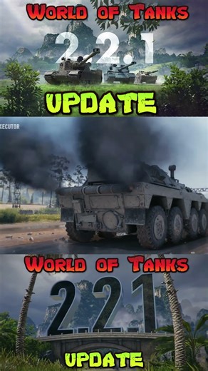 Обновление 2.2.1 Полный Обзор - 2.2.1 Полный заряд в World Of Tanks - v3 #1 #renarsplay #shorts