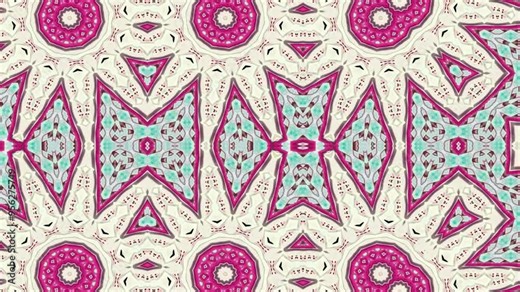 Prism Kaleidoscope Animation in 4K - Eye-Catching Geometric Patterns and Colorful Symmetry for Visual Effects and Art Projects