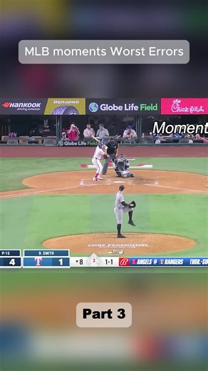 MLB moments Worst Errors#baseball #MLB