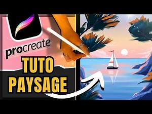 Dessiner un Paysage sur Procreate – Tutoriel Complet pour Débutants