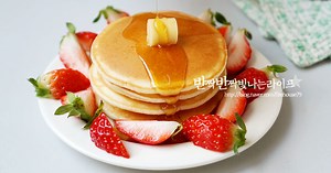 Pancake Hotcake Baking with commercial mix