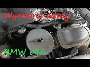 Wymiana odmy BMW e46 320d m47n