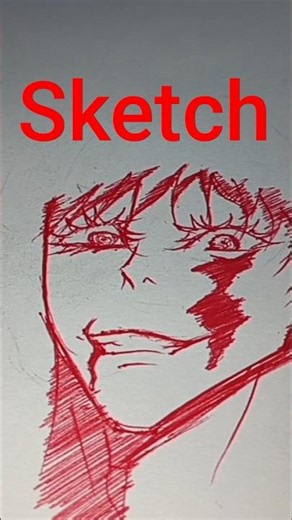 how to draw free hand with 🖋️💀 #art