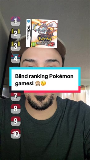 Ranking Pokémon Games Blindly