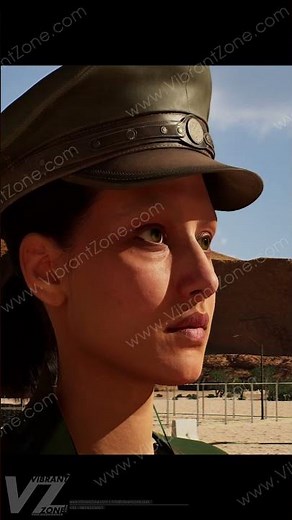 Indian Soldier Meta Human in Unreal Engine by Vibrant Zone #unrealengine #vibrantzone #metahuman #yt