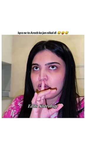 iqra ne to Areeb ki jan nikal di 😂😝😅 #Sisters #Edits Sistrology