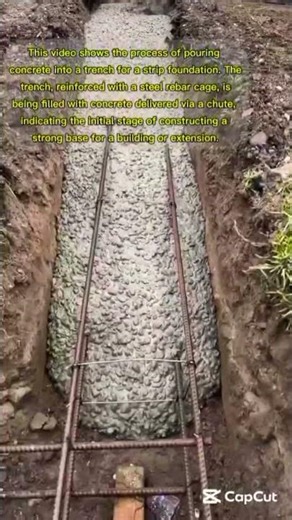 Pouring Concrete for Strip Foundation: The First Step in Construction
