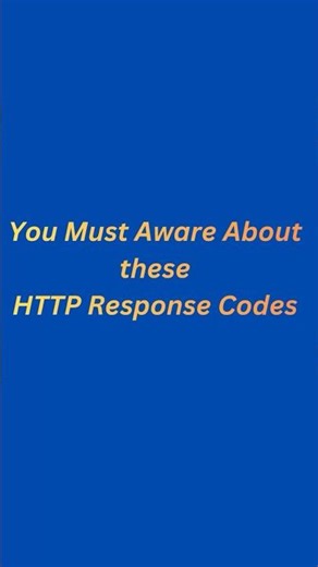 Every Backend Developer Must Know These HTTP Status Codes