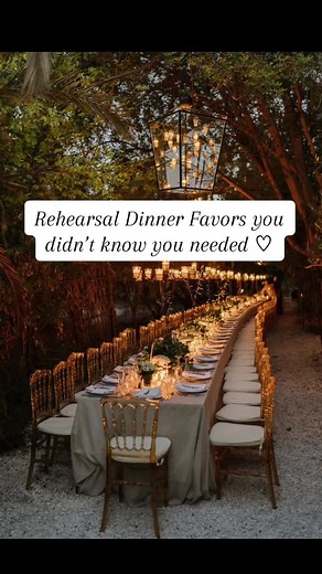 Unique Rehearsal Dinner Favors To Delight Your Guests
