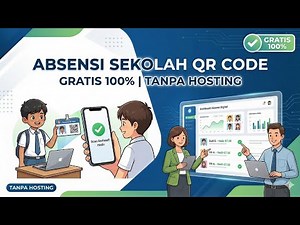 100% Free QR Code School Attendance App | No Hosting Required