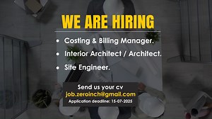 2.4K views | Job Circulation: Position: Interior Designer /...