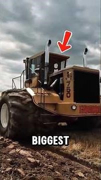 Top 5 Biggest Tractors in the World. #machinery #automobile #machinist #tractor