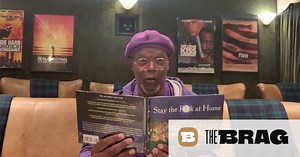Samuel L. Jackson reads self-isolation book ‘Stay The F—k At Home’