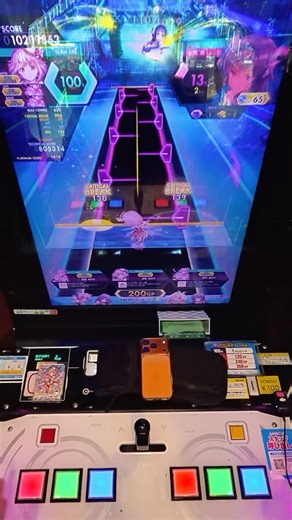 【オンゲキ】練習#89 スランプでも継続 #オンゲキ #ゲーセン #アーケードゲーム
