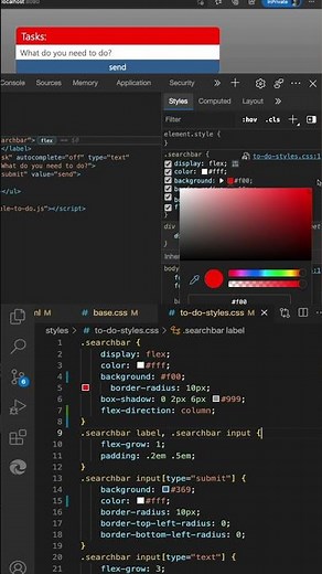 1 click from browser to VS Code