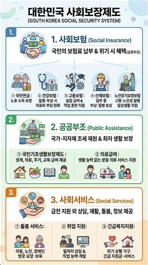 대한민국 사회보장제도, 3분 만에 핵심 완벽 정리!