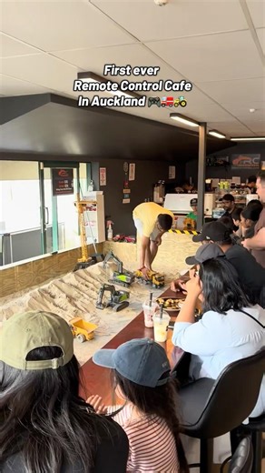 First ever Remote Control cafe #aucklandeats #nz #aucklandfoodie#remotecontrol