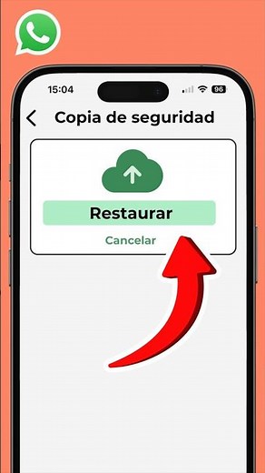 How to RESTORE a WhatsApp BACKUP and where it is #whatsapp #shorts