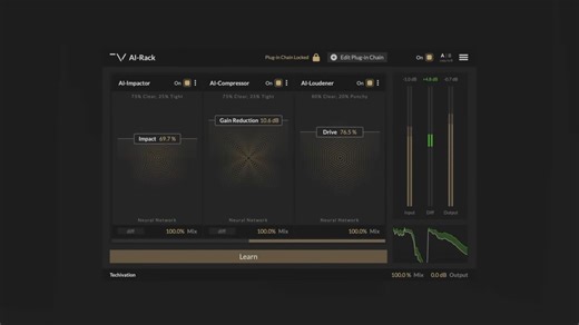黑科技！全AI通道条！ Techivation AI-Rack v1.0.0 WIN