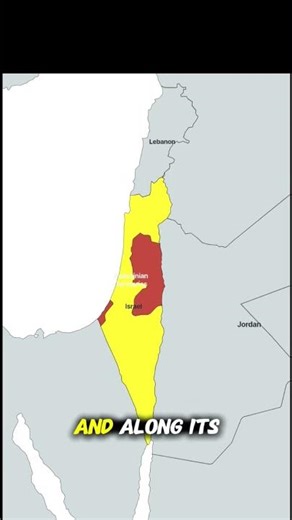 #israel #palestine #middleeast #israelpalestinemap #maps #worldmaps #mapsworld #history #geography