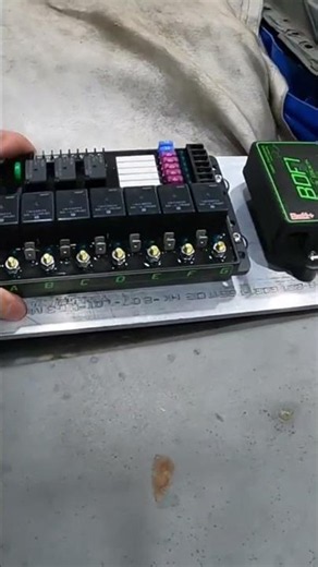 '67 Mustang Project: Relay & Fuse Panel Mounting Begins