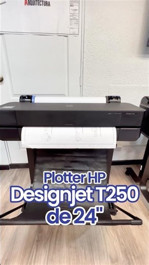HP Designjet T250 Plotter #multicopy #parati #hp #design #architecture
