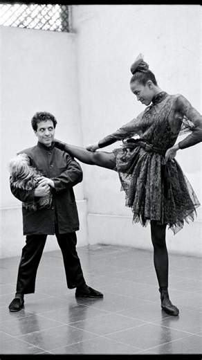 This iconic Alaïa sheer black lace long sleeve mini dress dates back to his epic 1987 fall/winter collection. Modeled on the runway by Veronica Webb, this striking archival mini exemplifies Alaïa’s second-skin philosophy. Additionally, the ultimate “Alaïa girl” and the designer’s lifelong muse Naomi Campbell was famously photographed alongside Azzedine Alaïa himself wearing the same design from this collection. Crafted in sheer black lace with an abstract organic pattern, the fabric reveals and 