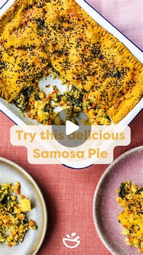 Dr Rupy Aujla on Instagram: "This recipe is available on The Doctor’s Kitchen app, so go check it out if you haven’t already! 🥗 Fancy cooking something new? You need to try our Samosa Pie 🙌😍 This richly flavored combination of vegetables, legumes, and tofu is covered in a turmeric-enriched crust, making for a hearty vegetarian meal. Any leftovers make a great lunch or savory breakfast for the following day. This recipe serves 4 and takes only 30 minutes to cook! You can even prep the food ahe