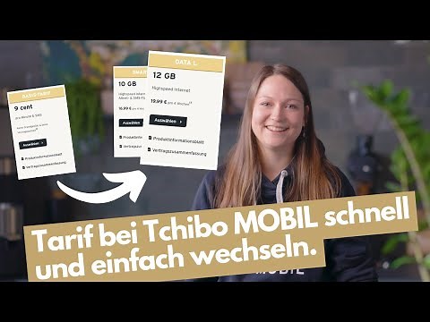 So wechselt ihr den Tarif bei Tchibo MOBIL