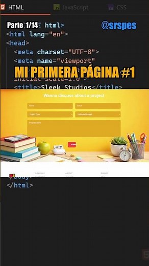 Create your first website from scratch