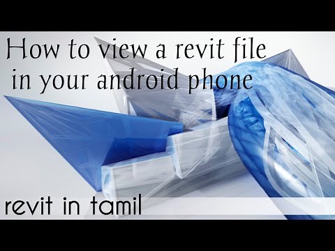 How to view a revit file in your Android phone.