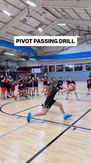CAP CITY BASKETBALL on Instagram: "Pivot Passing Drill‼️ #basketballtraining #basketballtrainer #basketballcoach #basketballplayer #basketballteam #basketballdrills #girlsbasketball #youthbasketball #aaubasketball #basketball #bball #ballislife"