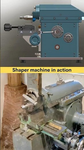 Shaper Machine - Working Animation 👍🙌