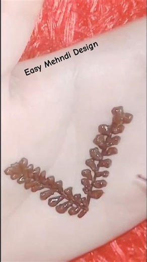 Small Mehndi Design 🌸 | Easy Mehndi for Beginners