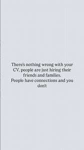 It's Not Your CV — It's Who You Know