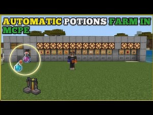 AUTOMATIC POTION FARM OF MINECRAFT|| (MCPE/JAVA) (LETEST 1.21)