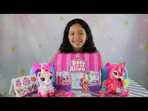 Unboxing Zuru Pets Alive