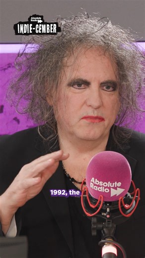 Absolute Radio on Instagram: "Our Christmas present to you! An unseen interview where Robert Smith opens up about The Cure’s breaking point. Watch the full video now on our YouTube channel!"