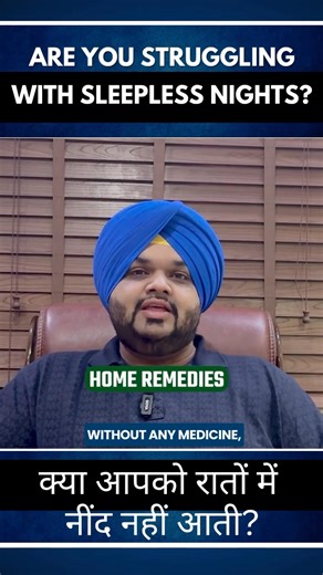 👉 Why Insomnia Happens - According to Ayurveda? Best Home Remedies for Better Sleep Explained ✅ Discover why insomnia (sleeplessness) occurs from an Ayurvedic perspective and learn simple, effective home remedies to restore deep, natural sleep. 🌿 For Online Consultation, Please Contact: 📞 Call: ( 91) 977-934-2231, ( 91) 987-699-0609 📧 Email: herbalcac@gmail.com 🌐 Website: https://www.chandigarhayurvedcentre.com 🏩 Our Address (Map Link): https://g.co/kgs/iqd7qN ⏰ Timing: 9:30 AM to 5:00 PM 