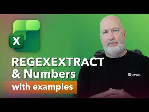Extract Numbers from Text in Excel with REGEXEXTRACT