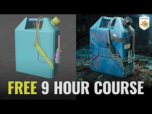 The All-In-One Game Asset Pipeline (Full 9-Hour Blender Course)