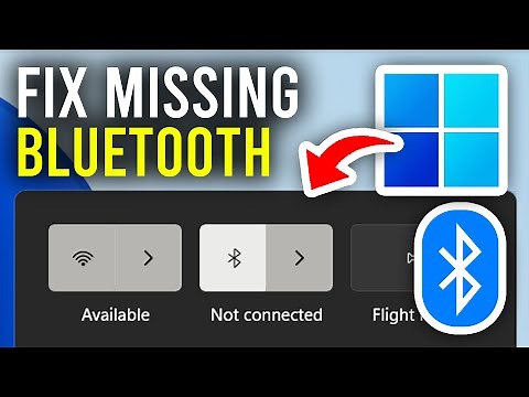 How To Fix Bluetooth Missing In Windows 11 - Full Guide