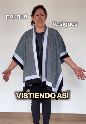 Cómo usar una ruana elegante: 7 ideas para transformar tu look