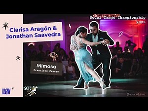 Clarisa Aragón & Jonathan Saavedra tango to “Mimosa” by Francisco Canaro at SoCal Tango Championship
