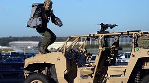 'Jet Man’ takes flight in high-tech army jetpack flight suit | LBC