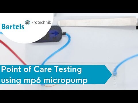 Point of Care Testing POCT using Micropump, Microfluidic Chip and Optical Sensor