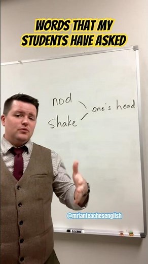 Nod vs. Shake: Head Gestures for Yes/No in English! #englishculture #speakingenglish