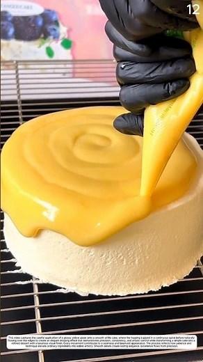Cake Glazing Process: How Smooth Pouring Creates an Elegant Dessert Finish