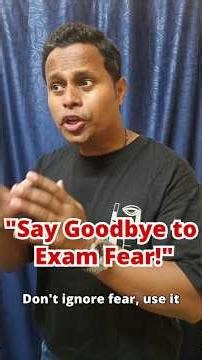 Say Goodbye To Exam Fear #viral #ytshorts #yteducation #examtips #examfear #exampreparation #exams