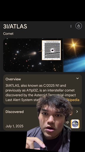 Discovering the 3i Atlas and Its Significance